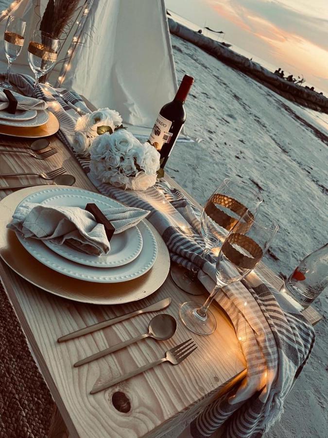 Campo de lujo Picnic On The Beach *