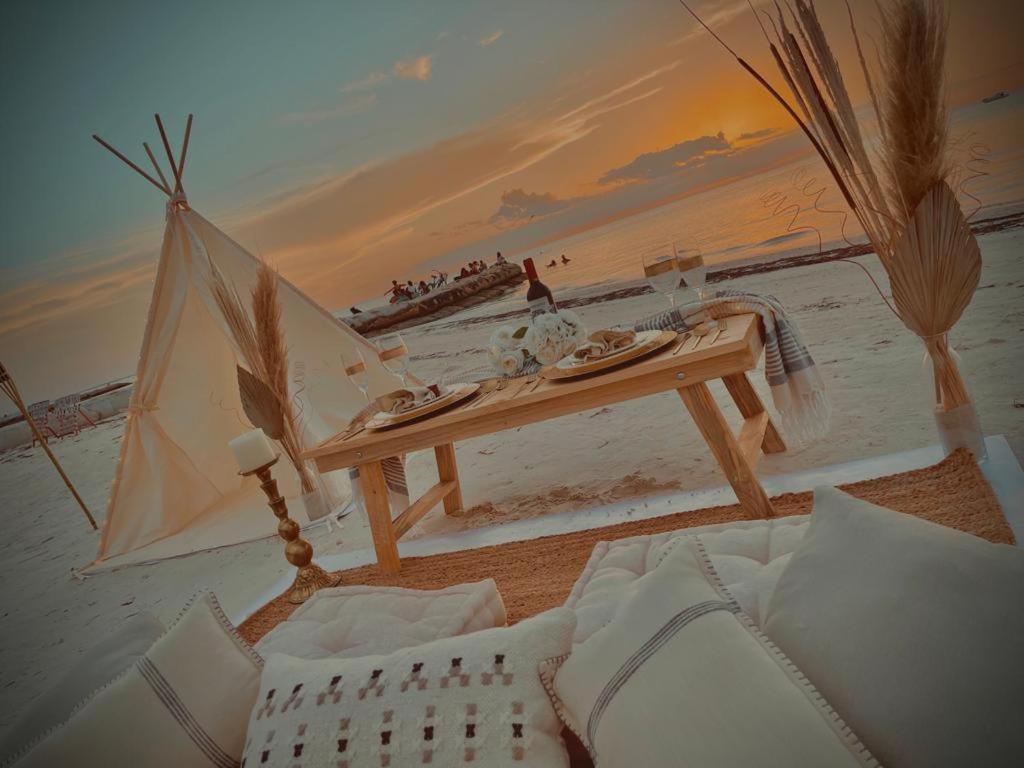 Picnic On The Beach Isla Holbox