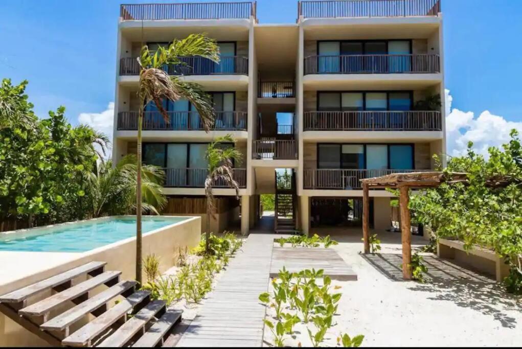 Apartamento Chic Loft Steps From The Isla Holbox