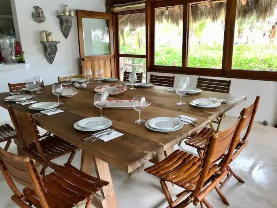Luxhomes Hermosa A Pie De Playa Con Alberca * Isla Holbox