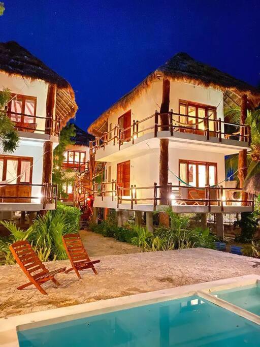 Luxhomes Hermosa A Pie De Playa Con Alberca Villa Isla Holbox