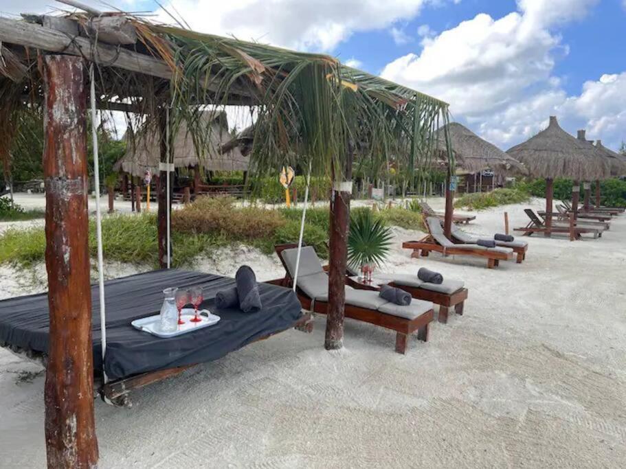 Luxhomes Hermosa A Pie De Playa Con Alberca Villa