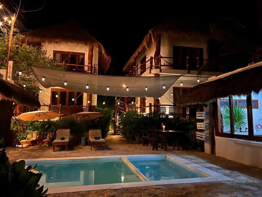 Villa Luxhomes Hermosa A Pie De Playa Con Alberca Isla Holbox