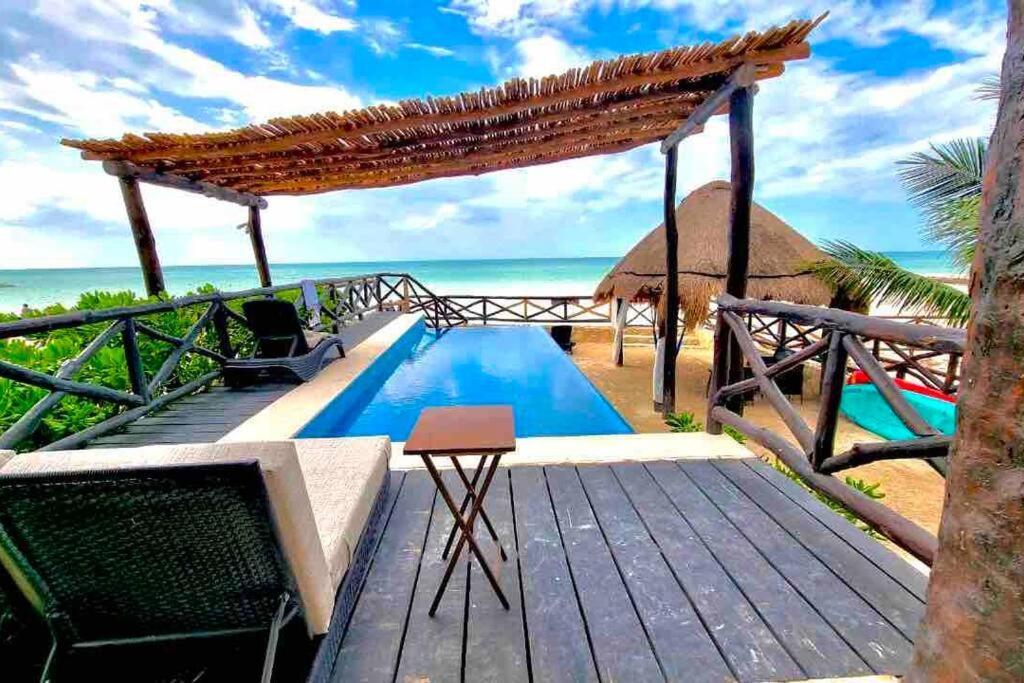 Villa Casa Libelula Beachfront House Isla Holbox
