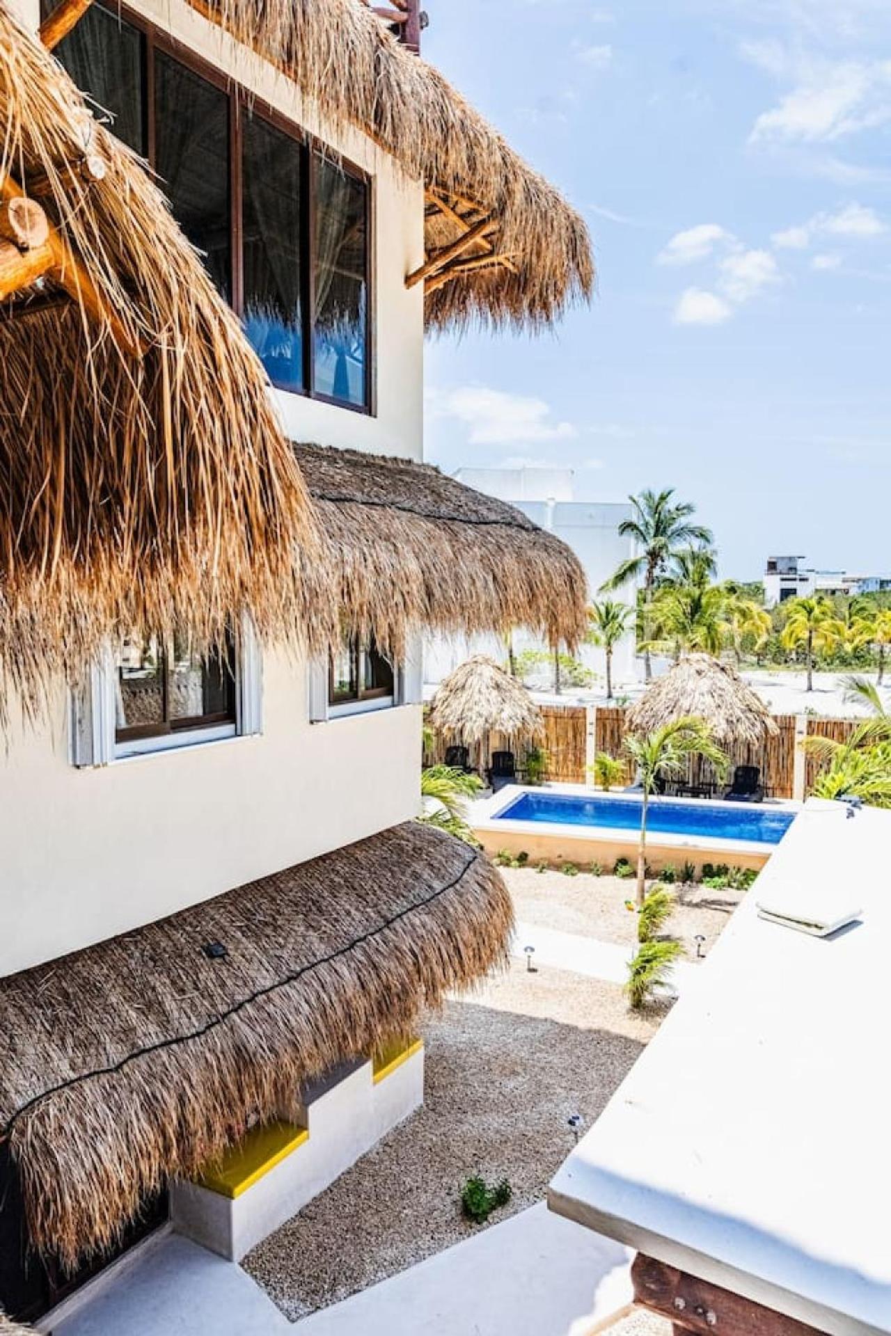 Сasa de vacaciones 3 Bedrooms House Shared Pool Isla Holbox