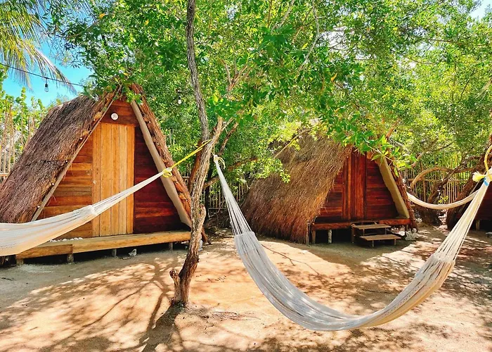La Aldea Holbox Cabanas Y Camping