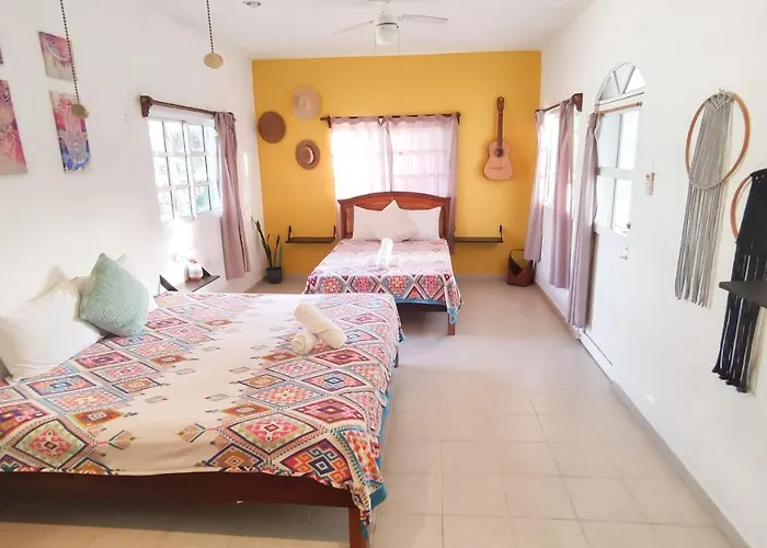 Quiet Centric Rooms Holbox