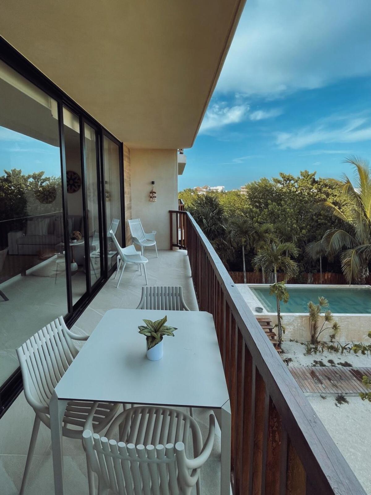 Apartamento Sunset 2br Steps From The With Ocean View Isla Holbox