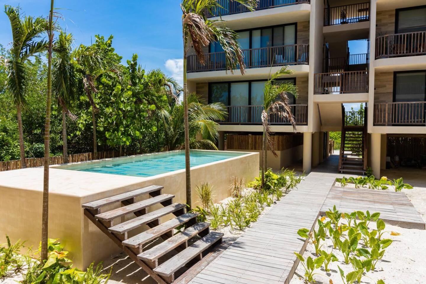 Penthouse Con Alberca Privada Y Hermosas Vistas Al Mar - A301 Apartamento Isla Holbox