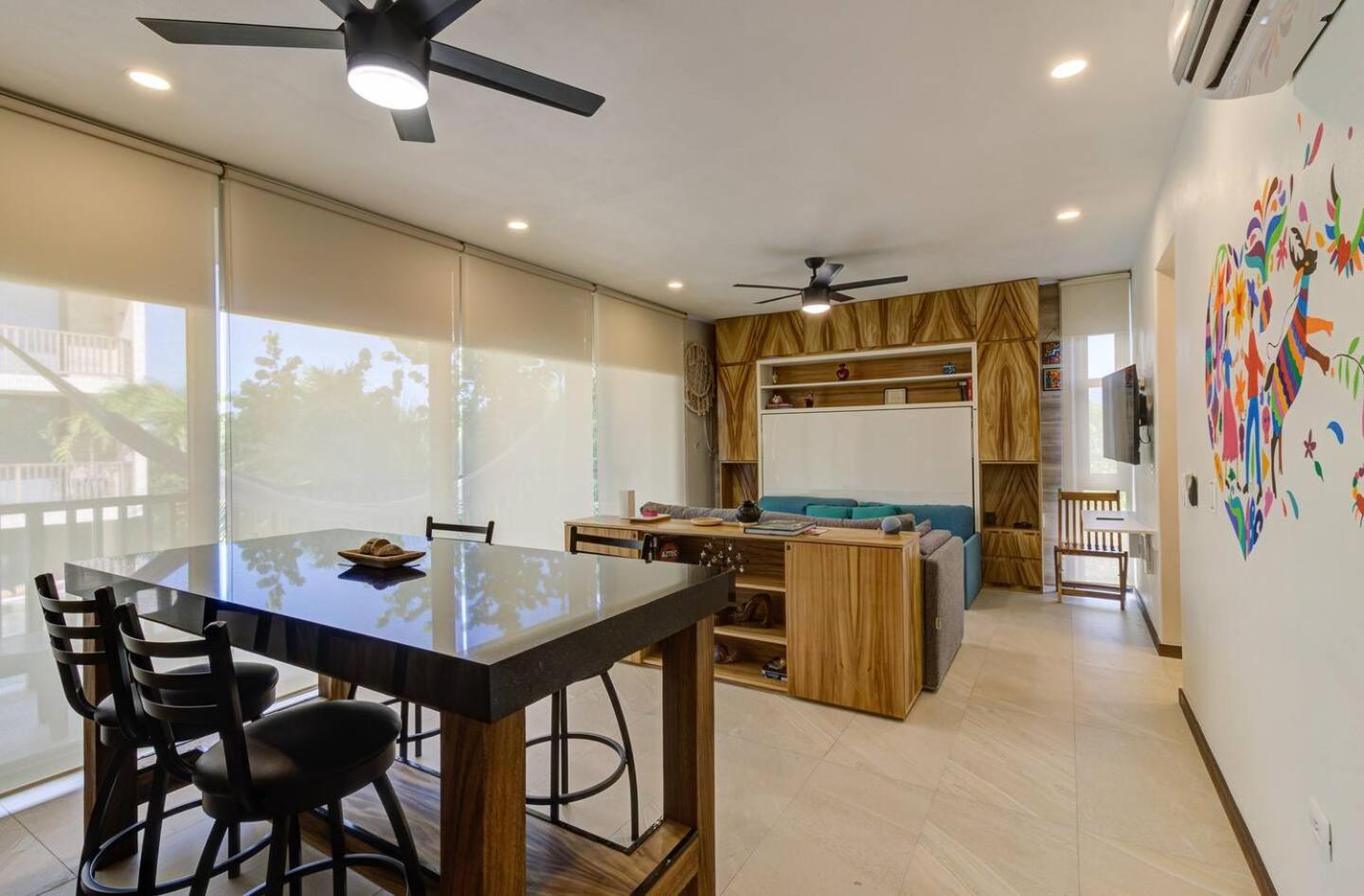 Amazing Pool View Loft Steps Away From The -b102 * Isla Holbox